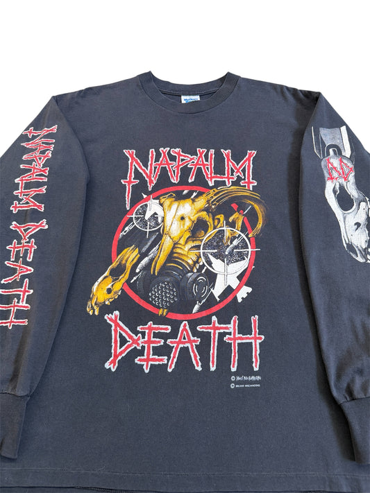 1990s Napalm Death"Ram" Band Long Sleeve