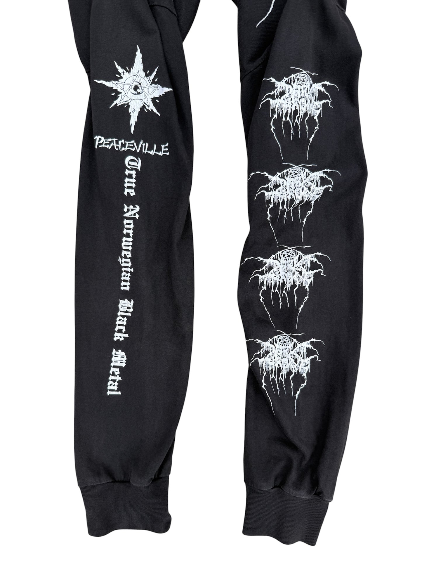 1990s Darkthrone "A Blaze In The Northern Sky" Band Long Sleeve