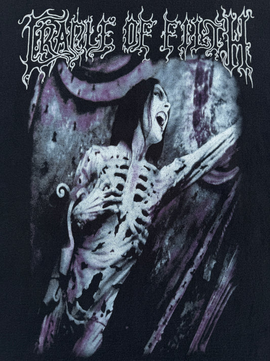 2000s Cradle Of Filth "Total Fucking Darkness" Band Tee