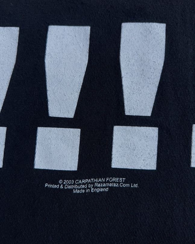 2000s Carpathian Forest "Fuck You All" Band Tee