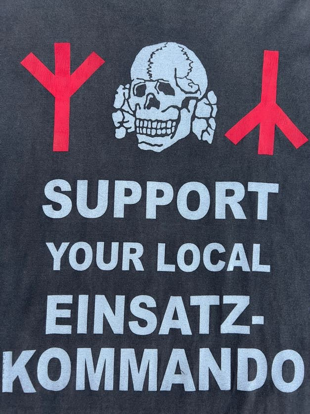 1990s Burzum "Support Your Local E*nsatz-Kommando" Band Long Sleeve