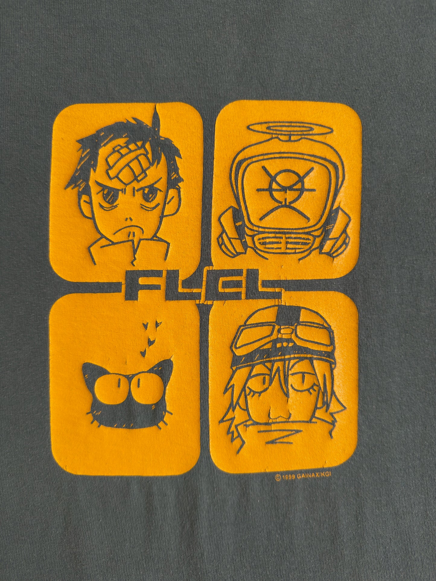 1990s Fooly Cooly Anime Promo Tee