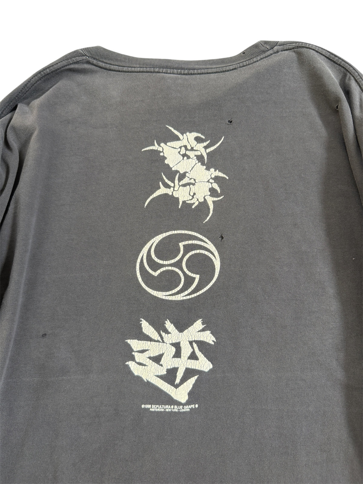 1990s Sepultura"Against" Band Long Sleeve