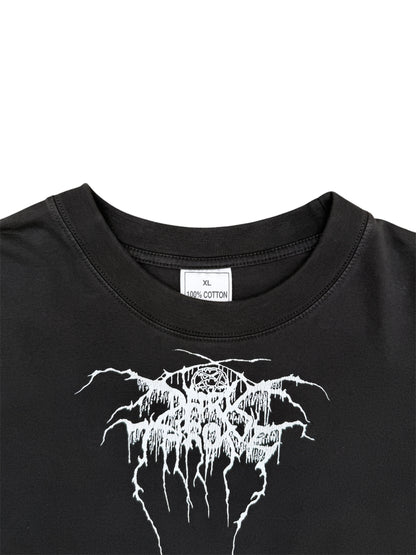 1990s Darkthrone "A Blaze In The Northern Sky" Band Long Sleeve