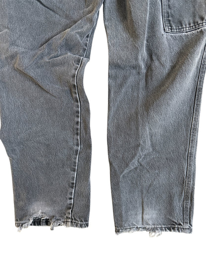1900s Vintage Dickies Faded Black Work Pants