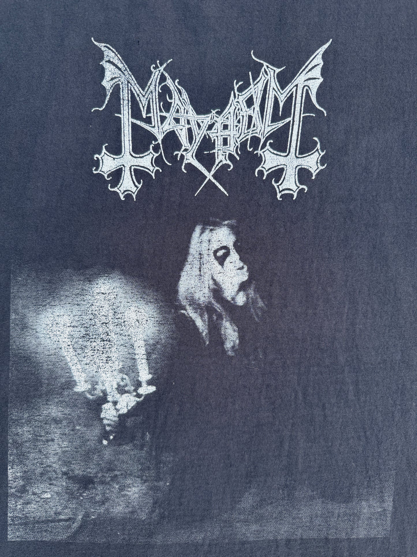 1990s Mayhem 'Dead' "Died By His Own Hands" Band Tee