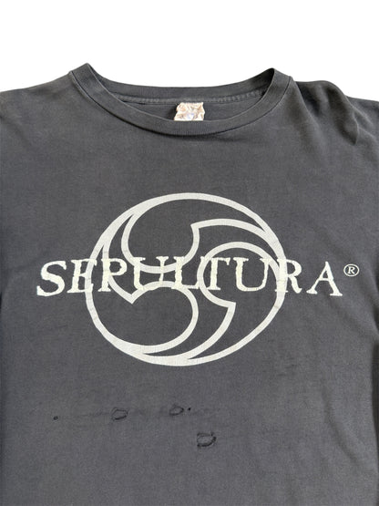 1990s Sepultura"Against" Band Long Sleeve