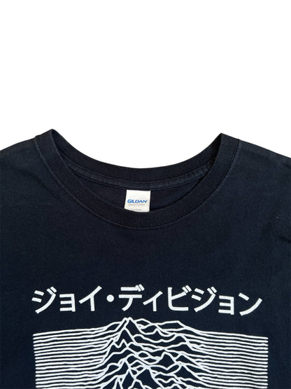 2000s Japanese Joy Division "Unknown Pleasures" Band Tee