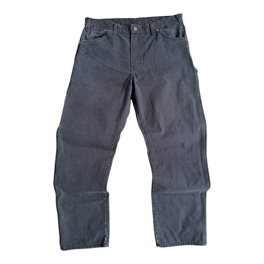 2000s Vintage Black Dickies Work Pants