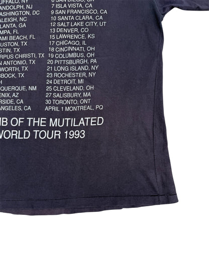 1990s Cannibal Corpse "Tomb Of The Mutilated" U.S Tour Band Tee
