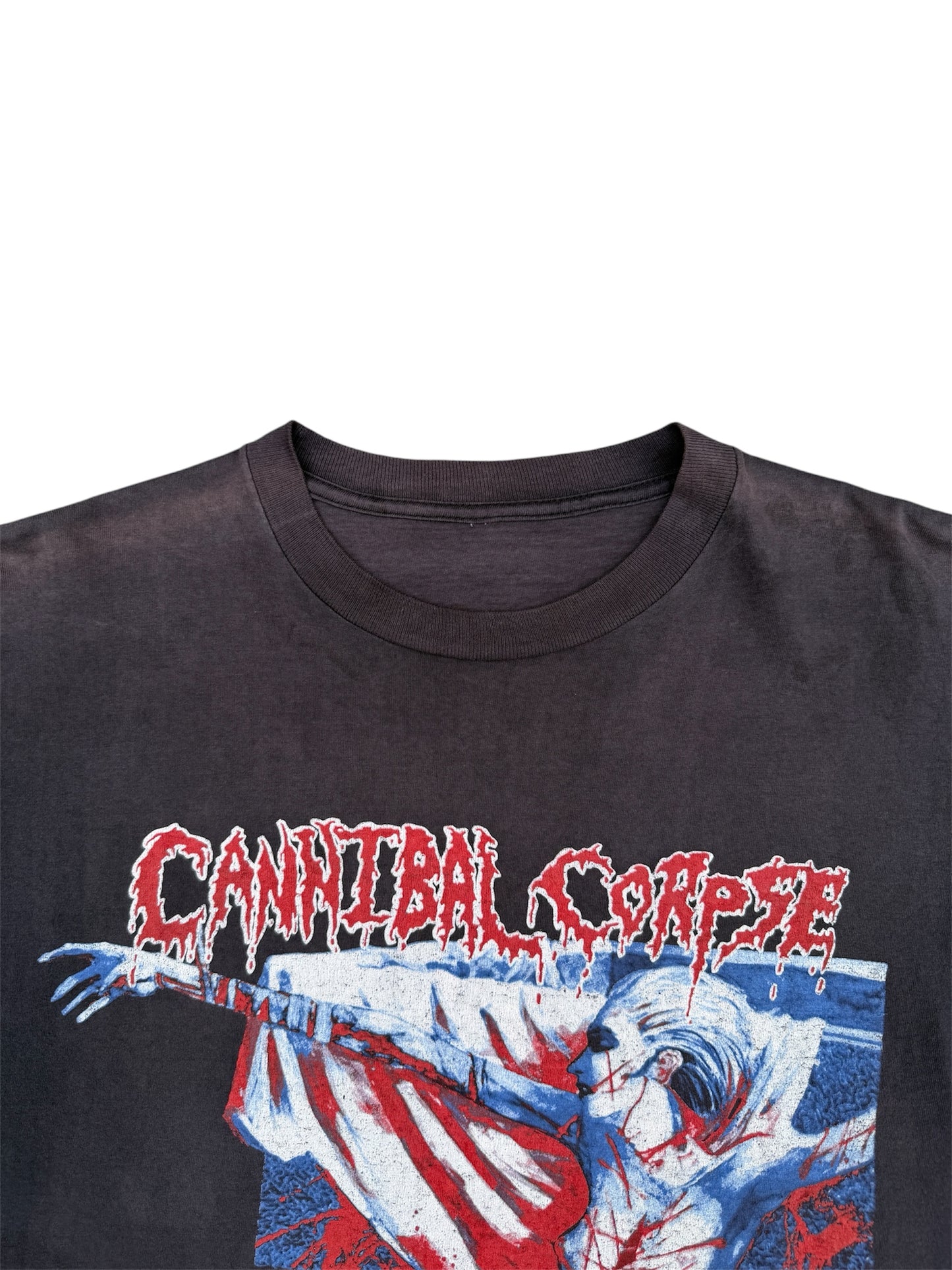 1990s Cannibal Corpse "Tomb Of The Mutilated" U.S Tour Band Tee