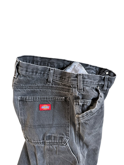 1900s Vintage Dickies Faded Black Work Pants