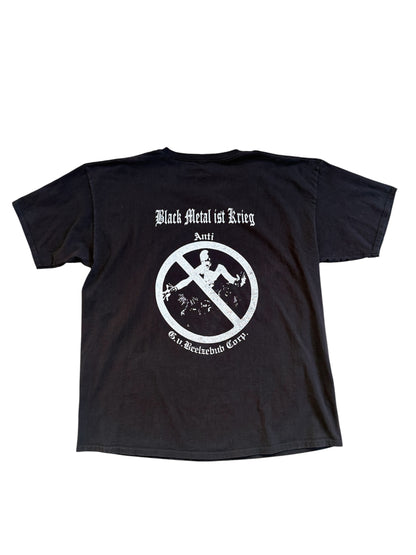 2000s Nargaroth "Black Metal Ist Krieg" Band Tee