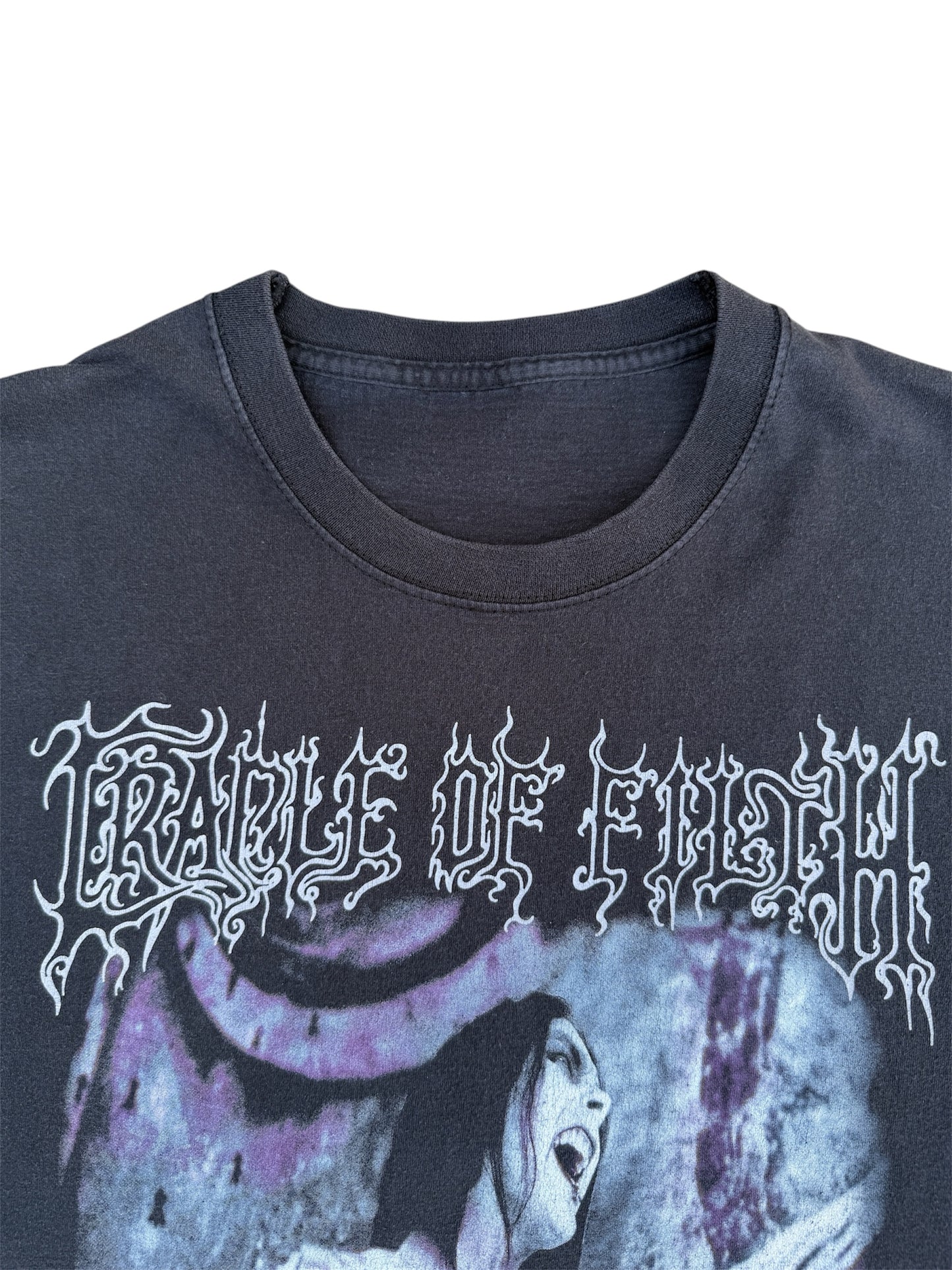 2000s Cradle Of Filth "Total Fucking Darkness" Band Tee