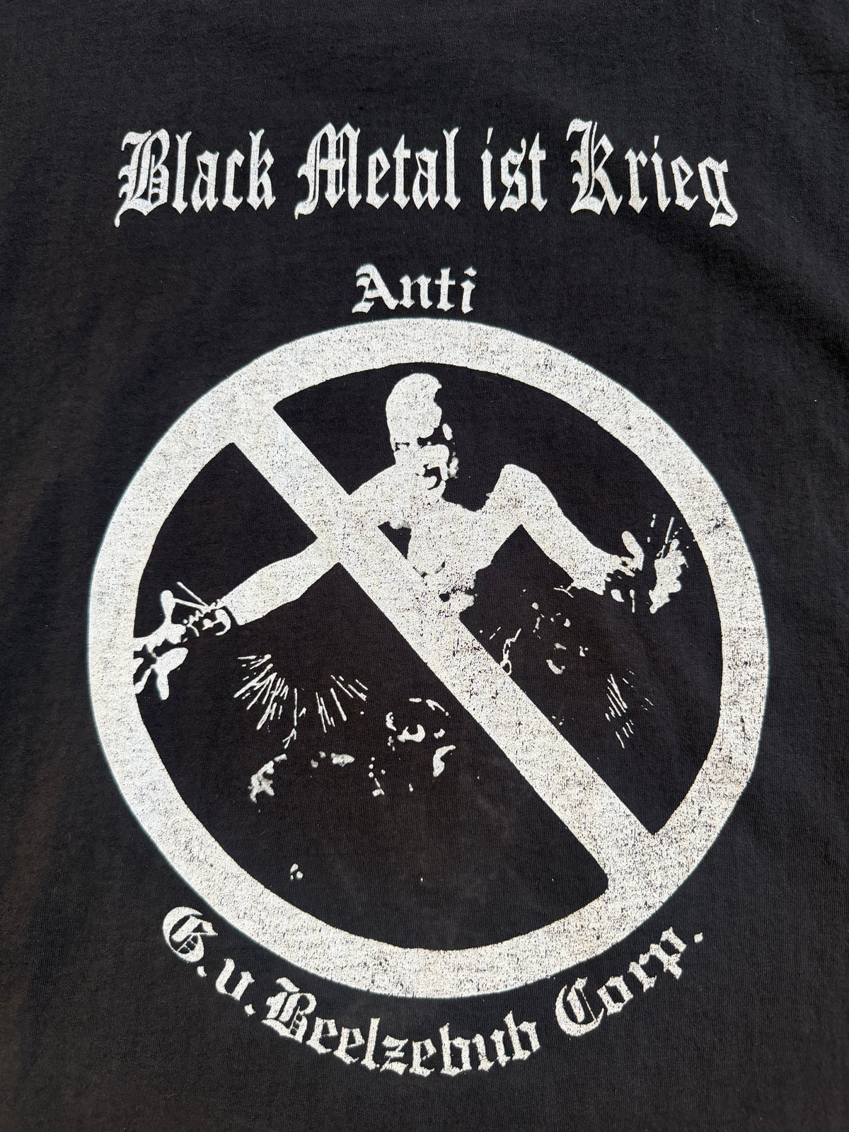 2000s Nargaroth "Black Metal Ist Krieg" Band Tee