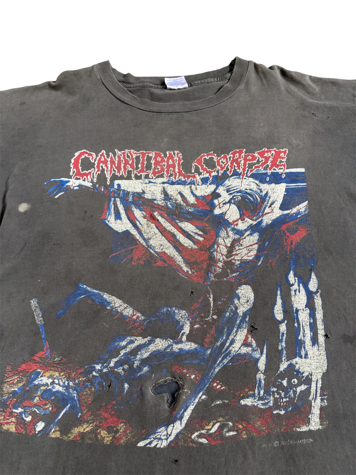 1990s Cannibal Corpse "Tomb Of The Mutilated" Band Tee