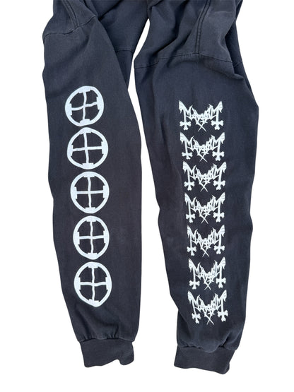 1990s Mayhem "True Norwegian Black Metal" Band Long Sleeve