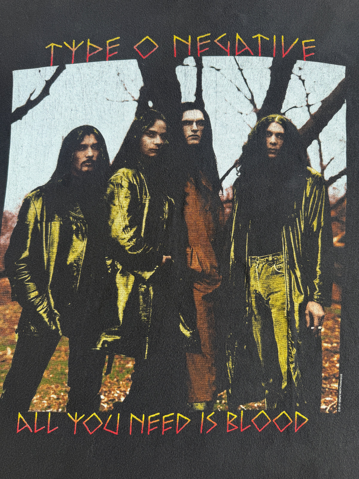 1990s Type O Negative "All You Need Is Blood" Band Tee