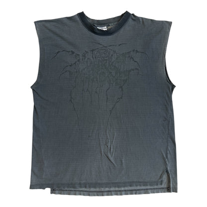 1990s Darkthrone "True Norwegian Black Metal" Cut-Off Band Tee