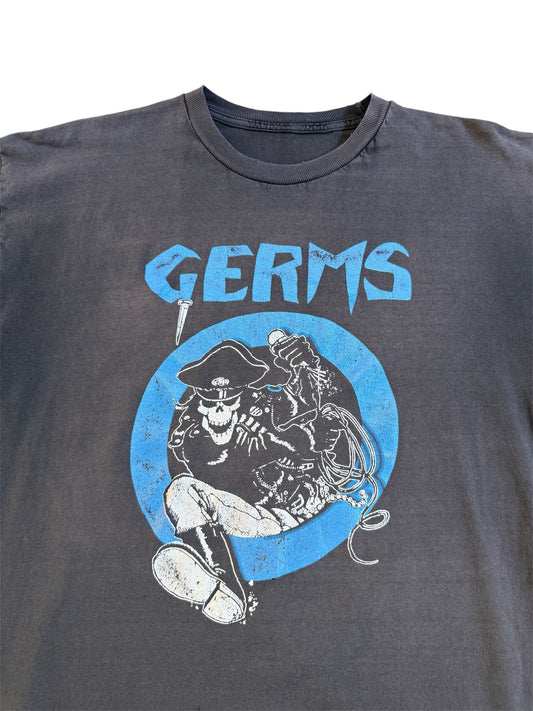 1990s The Germs "Media Blitz" Band Tee
