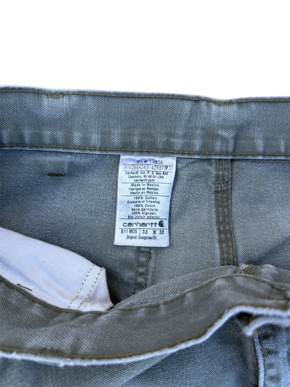 2000s Vintage Military Green Carhartt Work Pants