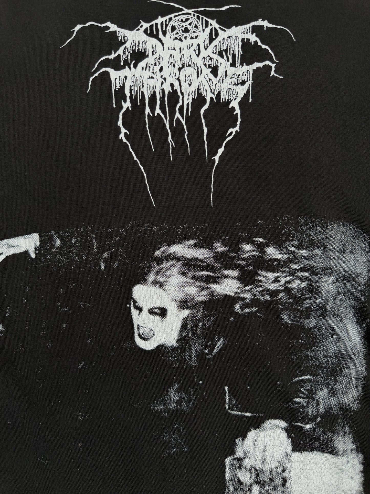 1990s Darkthrone "A Blaze In The Northern Sky" Band Long Sleeve