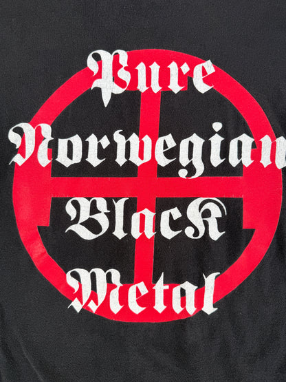 1990s Mayhem "True Norwegian Black Metal" Band Long Sleeve