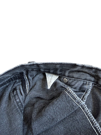 1900s Vintage Dickies Faded Black Work Pants