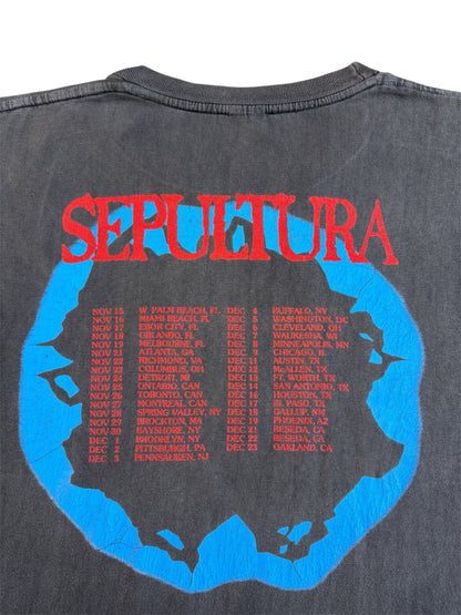 1990s Sepultura "Schizophrenia" U.S Tour Band Tee