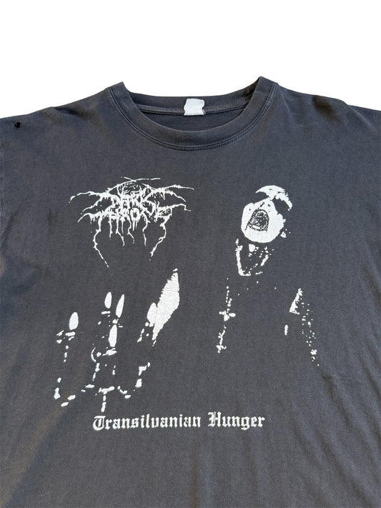 1990s Darkthrone "Transilvanian Hunger" Euro Bootleg Band Tee