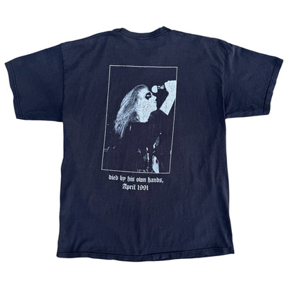 1990s Mayhem 'Dead' "Died By His Own Hands" Band Tee