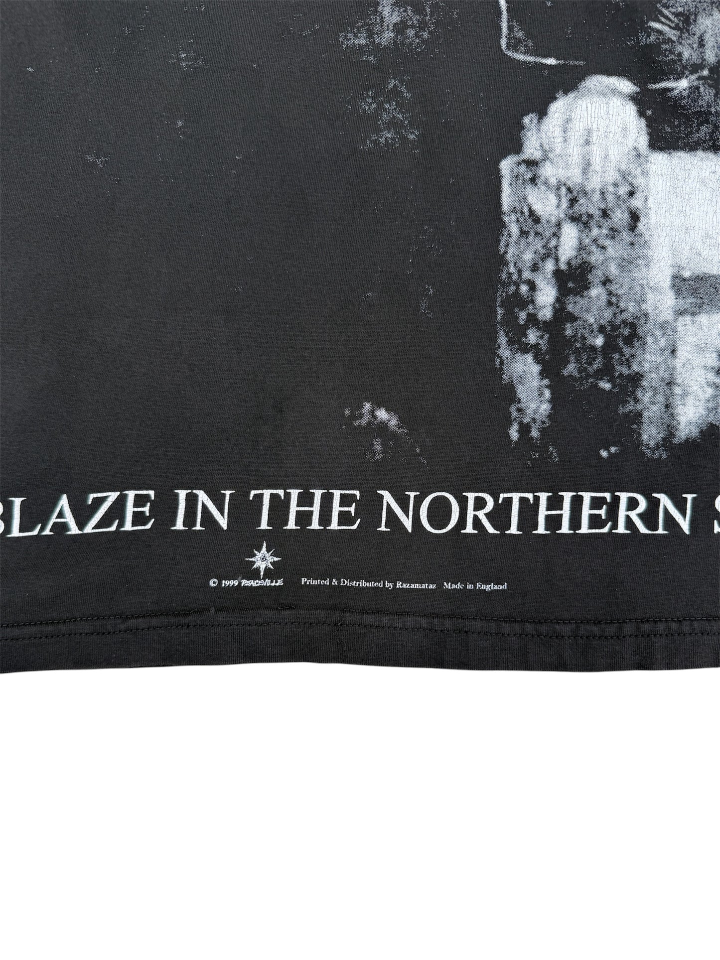 1990s Darkthrone "A Blaze In The Northern Sky" Band Long Sleeve