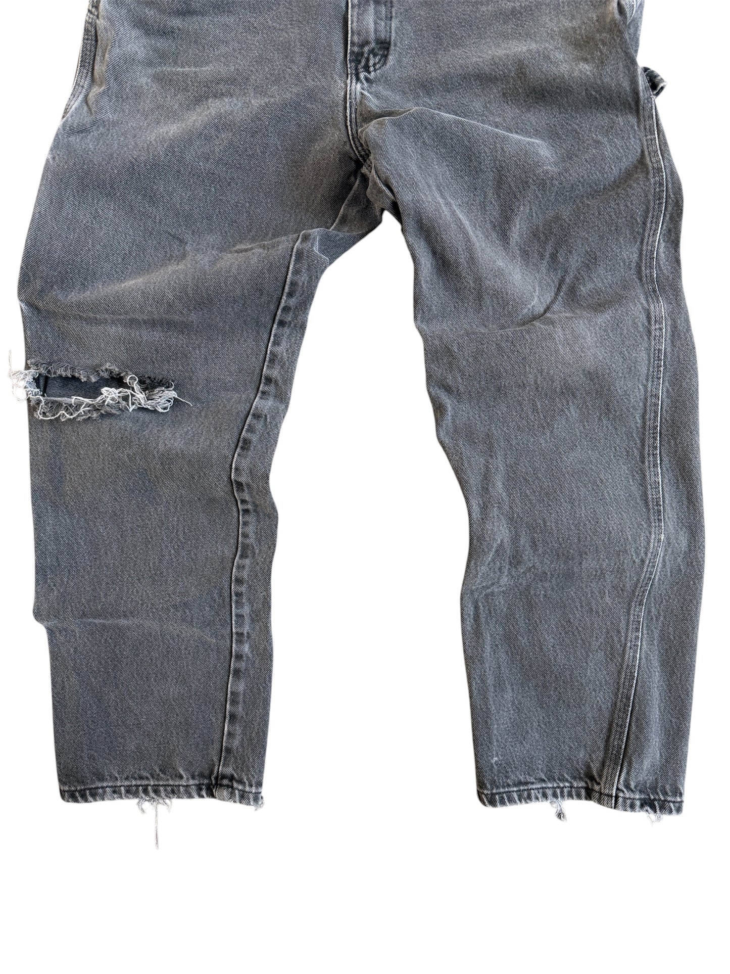 1900s Vintage Dickies Faded Black Work Pants