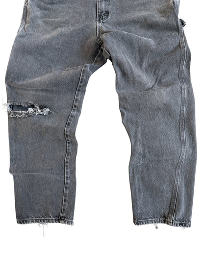 1900s Vintage Dickies Faded Black Work Pants