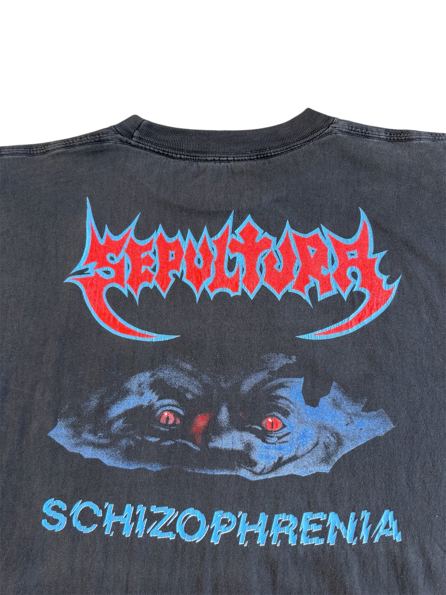 1990s Sepultura "Schizophrenia" Band Tee