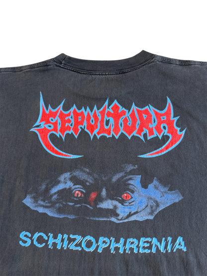 1990s Sepultura "Schizophrenia" Band Tee