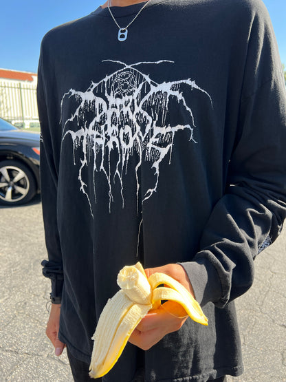 1990s Darkthrone "True Norwegian Black Metal" Euro Bootleg Band Long Sleeve