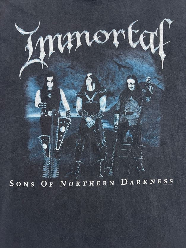 2000s Immortal "Sons Of Northern Darkness" Tour Band Tee