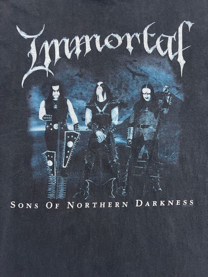 2000s Immortal "Sons Of Northern Darkness" Tour Band Tee