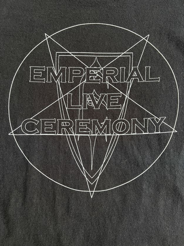 2000s Emperor "Emperial Live Ceremony" Band Long Sleeve