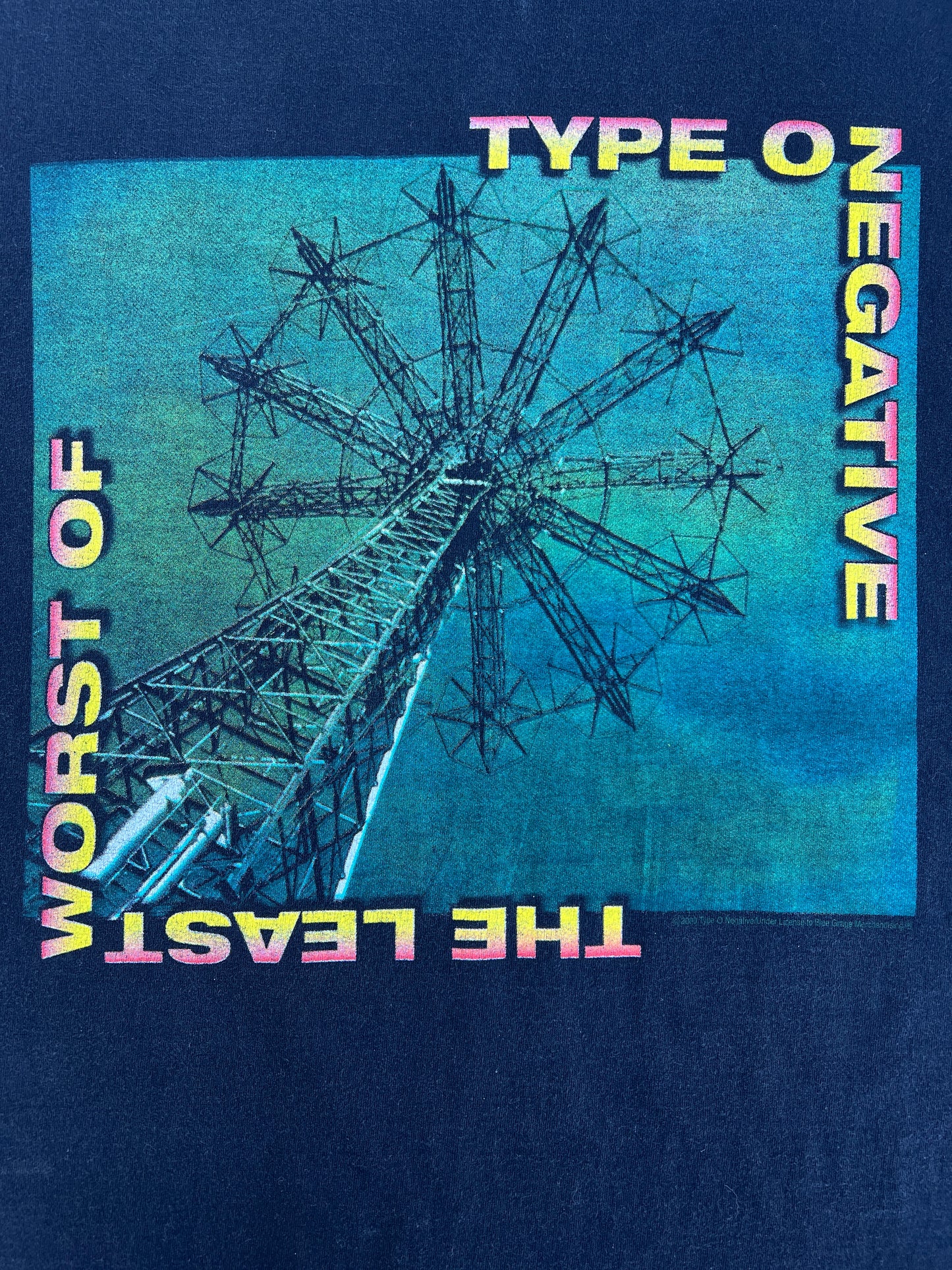 2000s Type O Negative "The Least Worst Of" Band Tee