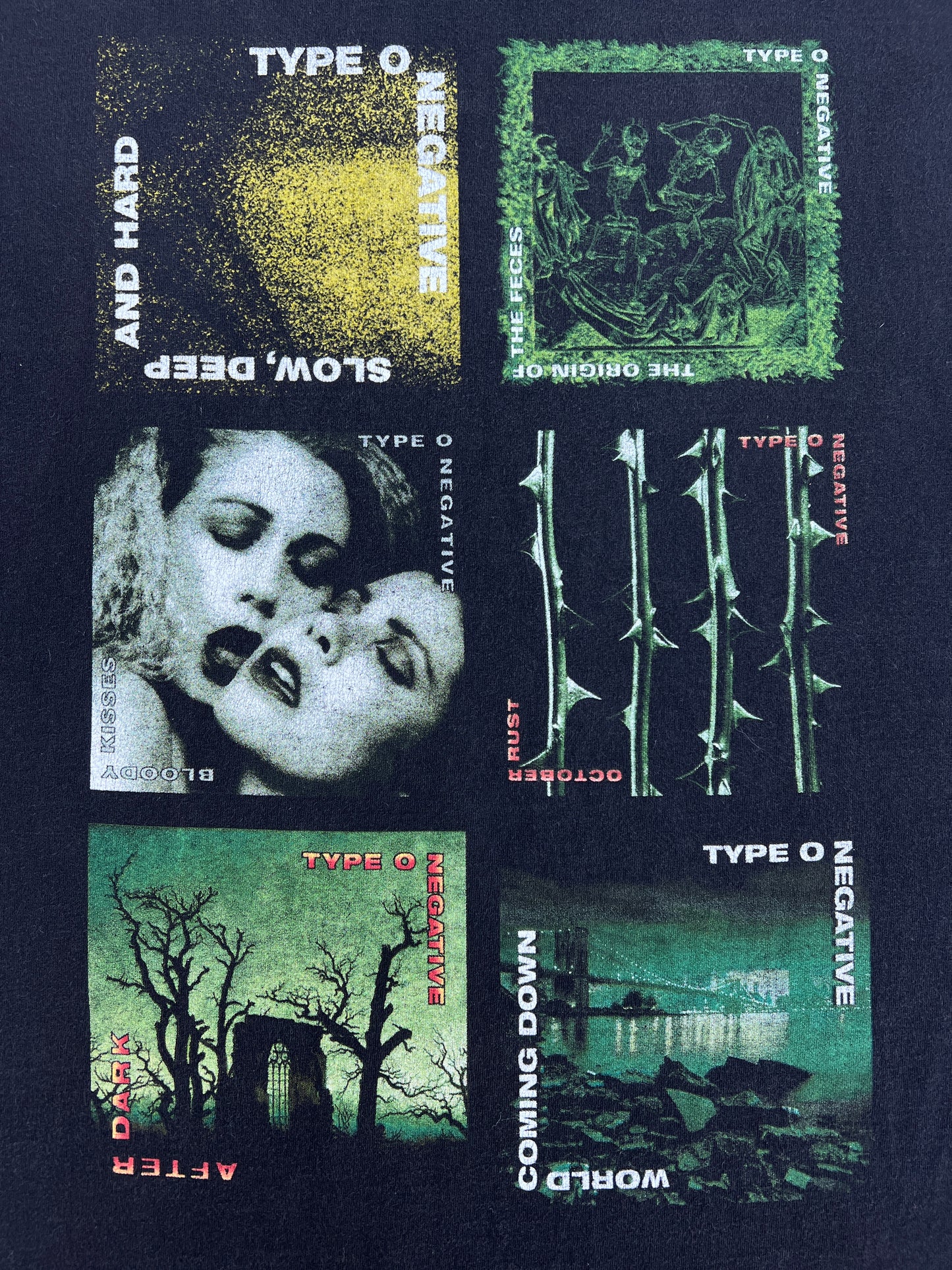 2000s Type O Negative "The Least Worst Of" Band Tee