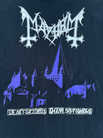2000s Mayhem "De Mysteriis Dom Sathanas" Band Tee