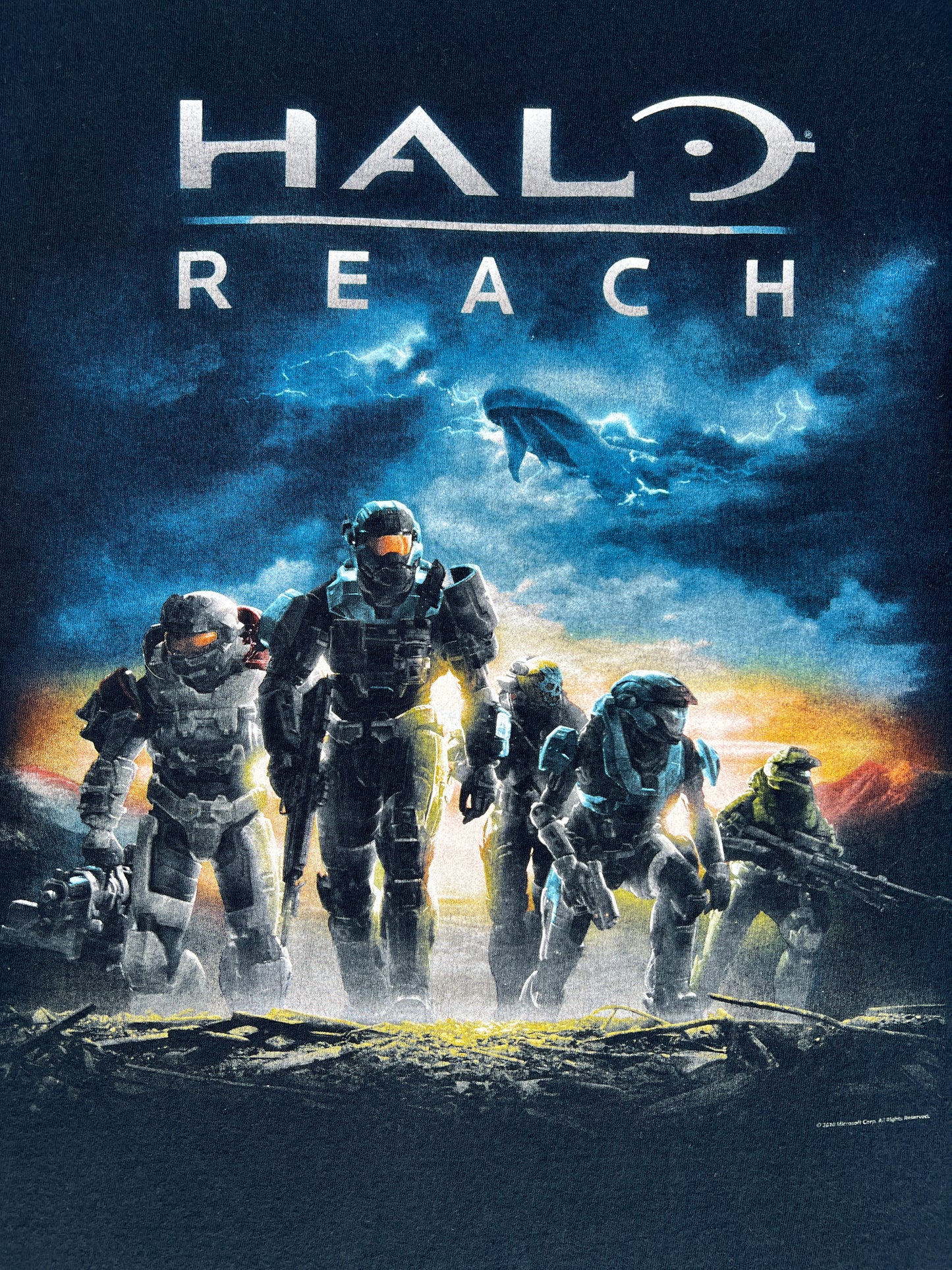 2010s Halo Reach Gaming Promo Tee