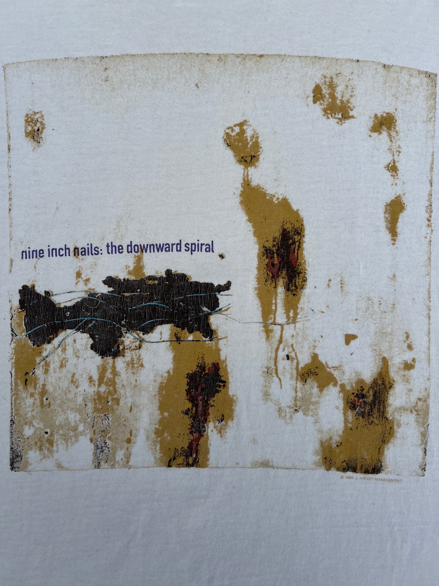 1990s Nine Inch Nails "The Downward Spiral" Band Tee