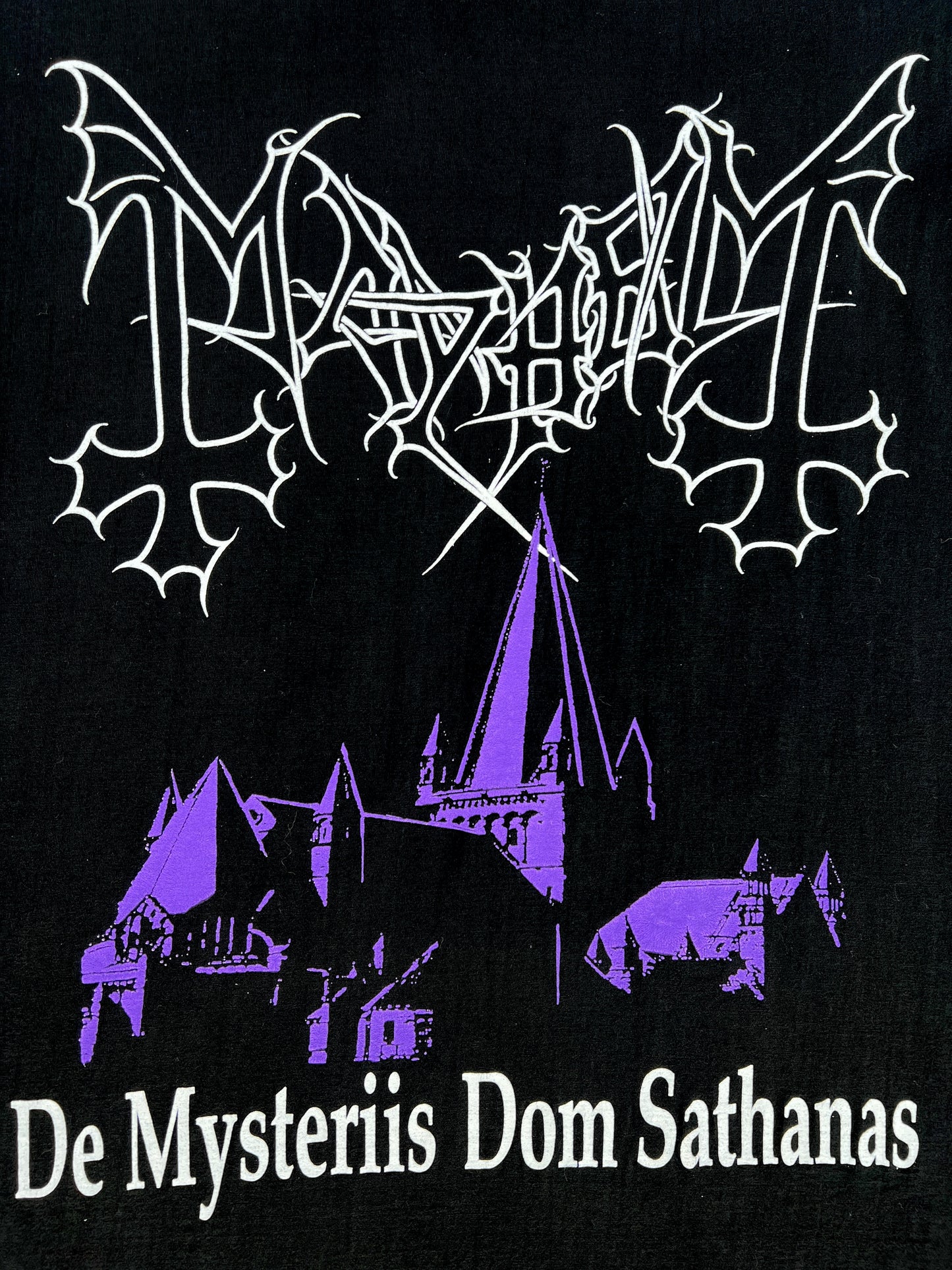 1990s Mayhem "De Mysteriis Dom Sathanas" Band Long Sleeve