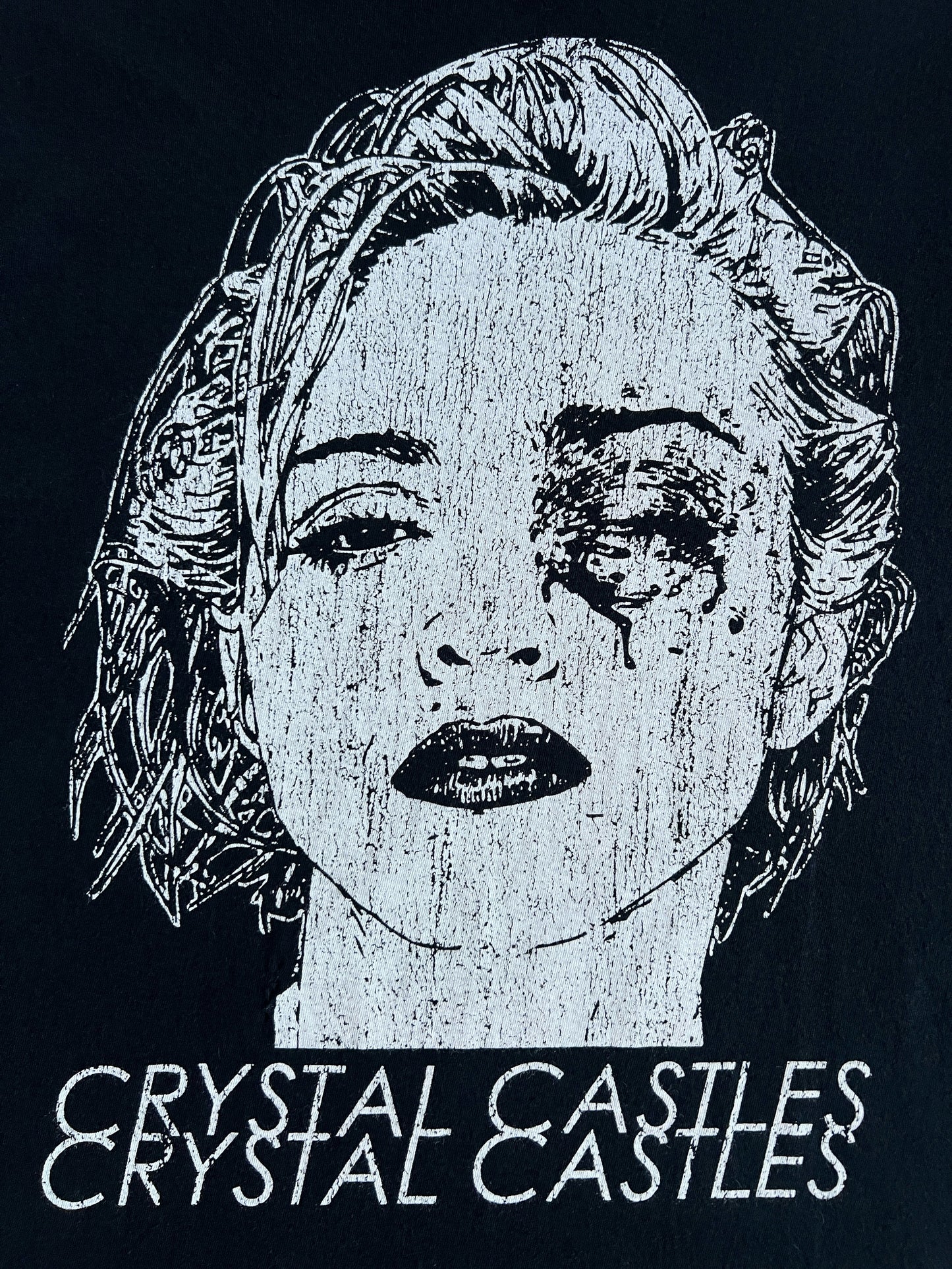 2000s Crystal Castles "Madonna" Band Tee