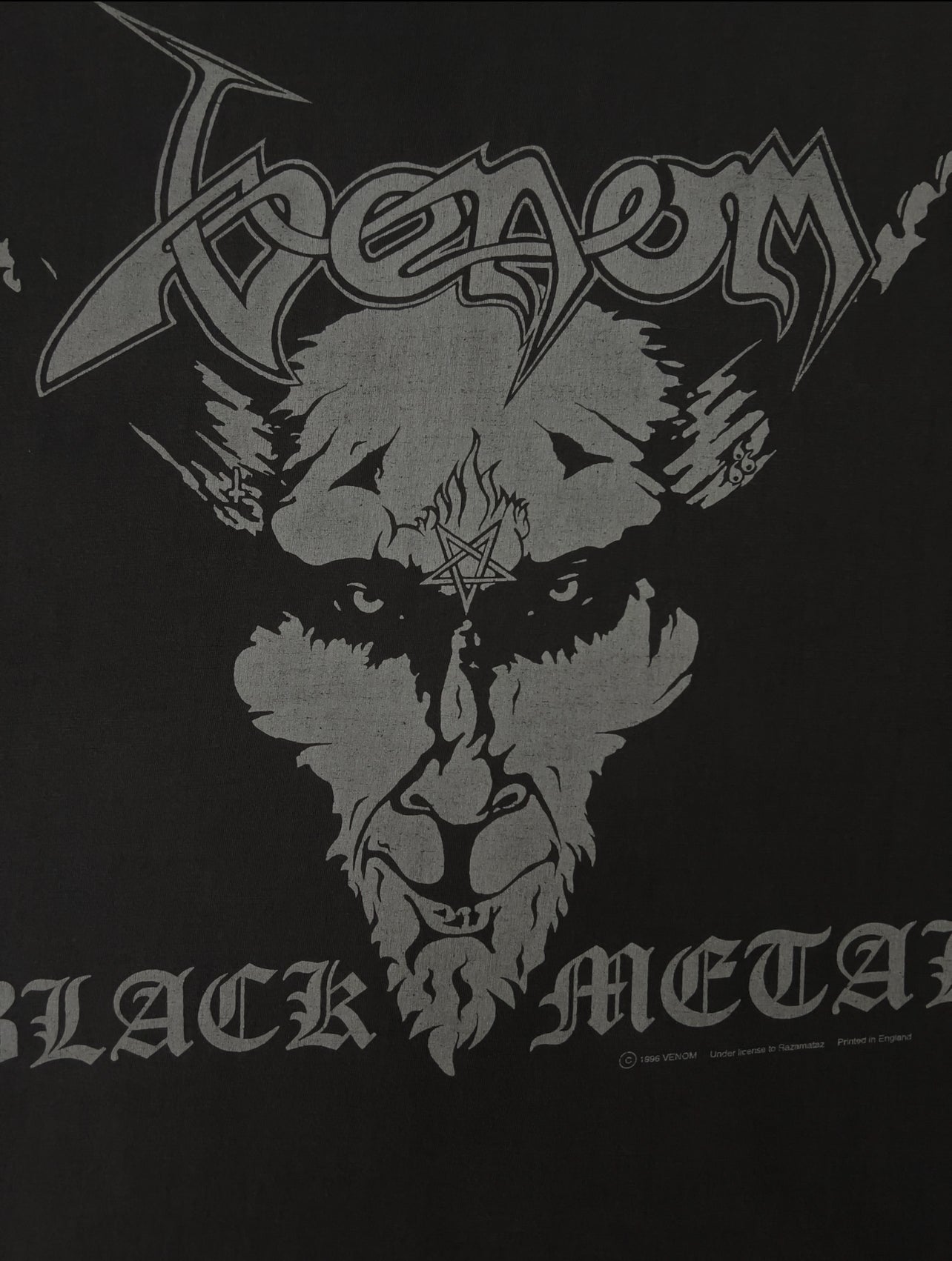 1990s Venom "Black Metal" Band Tee