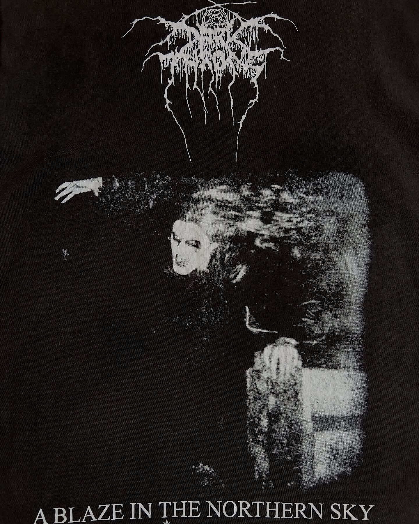 1990s Darkthrone "A Blaze In The Northern Sky" Band Tee