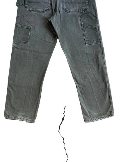 2000s Vintage Military Green Dickies Work Pants